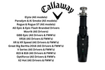 Callaway shaft adapter .335 Green Dot / Tour Issue 2025 Paradym Ai Smoke Elyte