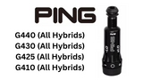 Ping Hybrid shaft adapters .370 UK Stock G440 / G430 / G425 / G410 FREE UK P&P
