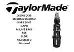 Taylormade Hybrid shaft adapter .370. Qi10 Qi35 Stealth 2, SIM SIM2 M1, M3, M5