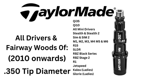 Adattatore Taylormade .335 Adattatore Per Driver Da Golf TaylorMade - Compatibile Con M1, M2, M3, M4, M5, M6, R15, SLDR, RBZ2 Adattatore Compatibile M1 M2 M3 - Foto 9