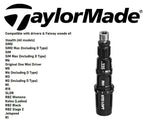 Taylormade Driver & Wood .350 shaft adaptor, tip. Stealth SIM2 SIM Max M6 M5 M4