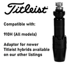 Titleist 910 Hybrid .370 shaft adapter, tip, adaptor. For Titleist 910 910H