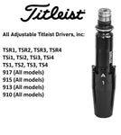 Titleist Driver shaft adapter .350. For TSR TS2 TS3 TSi 917 915 TSR2 Adaptor tip